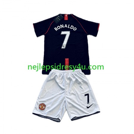 Fotbalový Dres Manchester United Cristiano Ronaldo 7 Retro Dětské Venkovní 2007/2008
